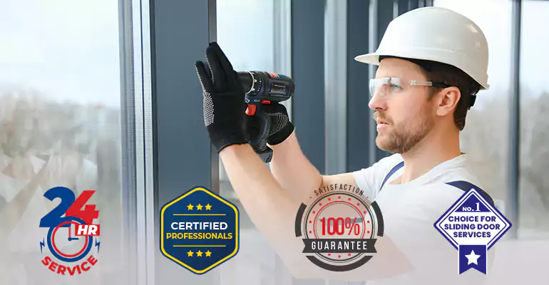 Sliding Glass Door Pin Lock Installation in Boca Raton