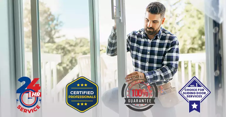 Residential Impact Sliding Glass Door Repair in Boca Raton