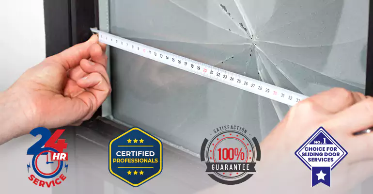 Residential Sliding Door Glass Repair in Boca Raton