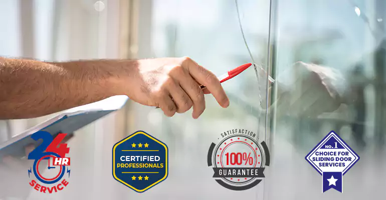 Sliding Glass Door Track Repair in Boca Raton
