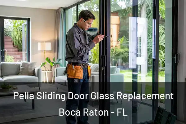 Pella Sliding Door Glass Replacement Boca Raton - FL