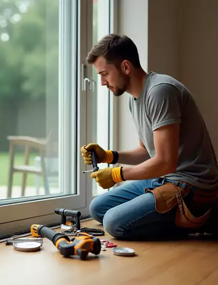 Professional Pella Sliding Glass Door Screen Replacement in Boca Raton, FL